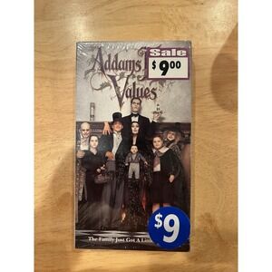 Addams Family Values (VHS) BRAND NEW SEALED w/Watermarks